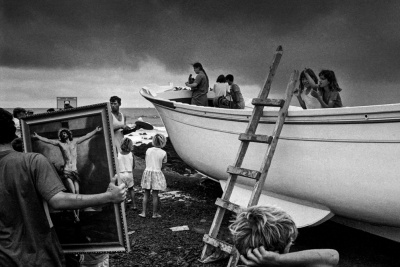 Baptismo de um barco de pesca artesanal